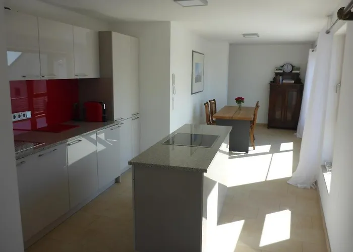 Nyaraló Designerhaus Mit Dachterrasse Nittendorf