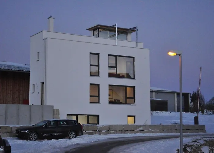Prázdninový dům Designerhaus Mit Dachterrasse Nittendorf