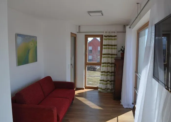 Prázdninový dům Designerhaus Mit Dachterrasse Nittendorf
